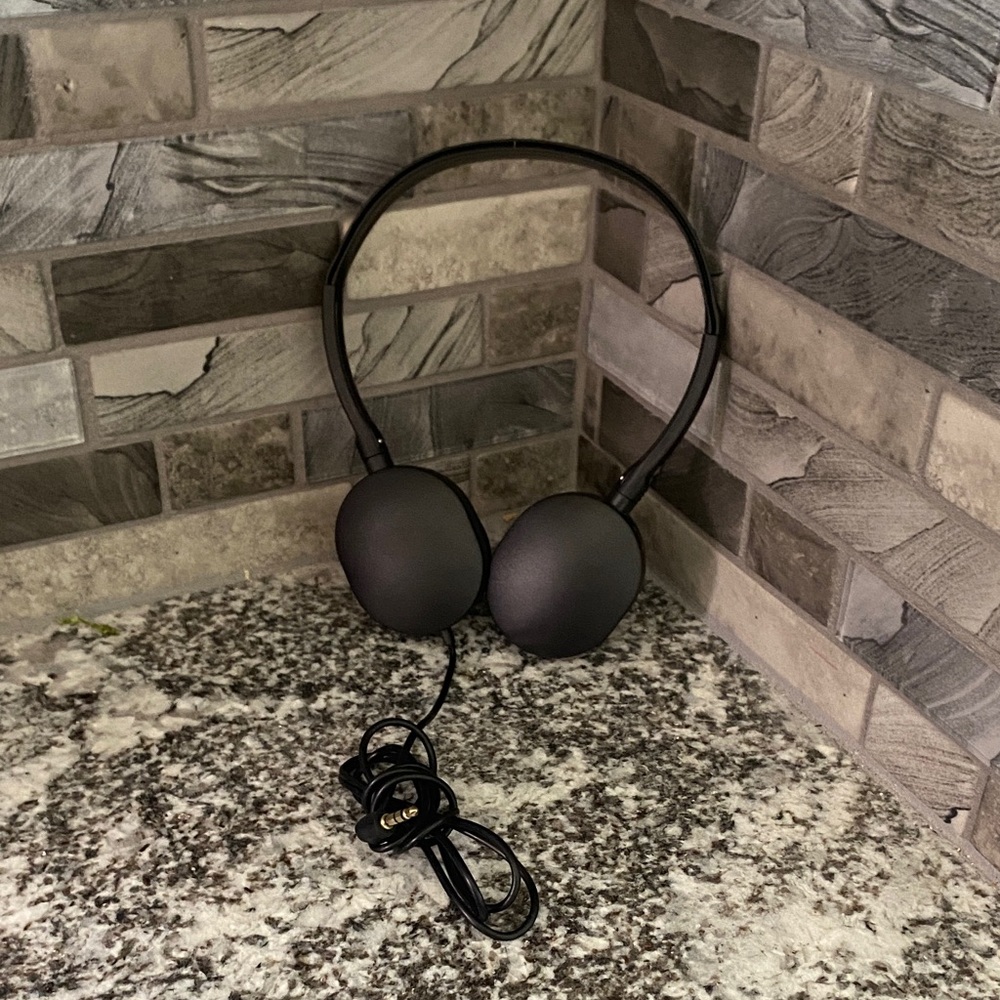 Black Over-Ear Headphones NWOT